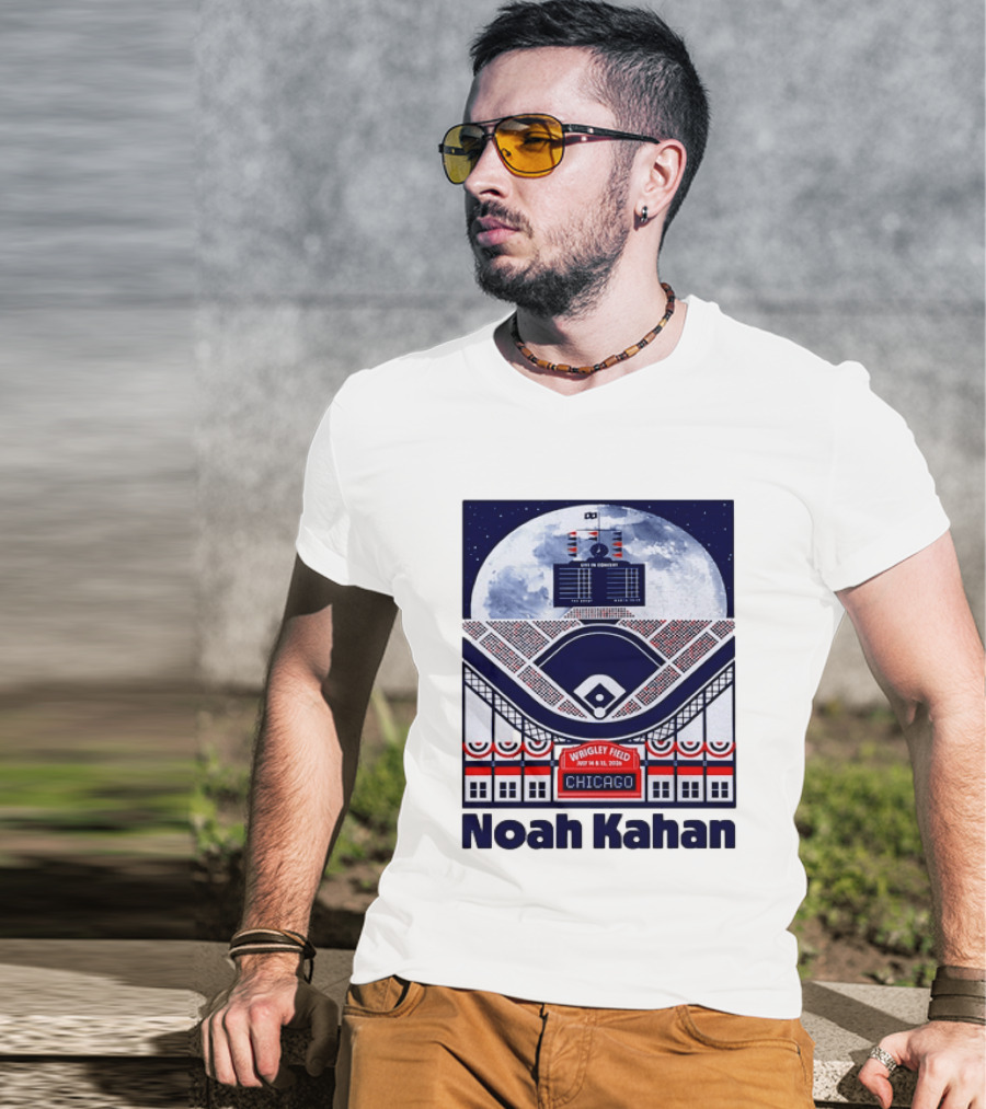 Noah Kahan Live In Concert Wrigley Field July 14 15 2023 Chicago T-Shirt