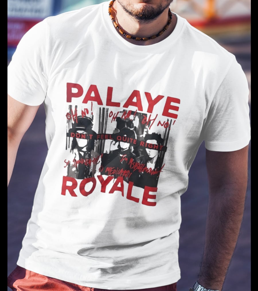 Palaye Royale Don't Feel Quite Right Oh No So Unsatisfied Misunderstood Mediocre T-Shirt