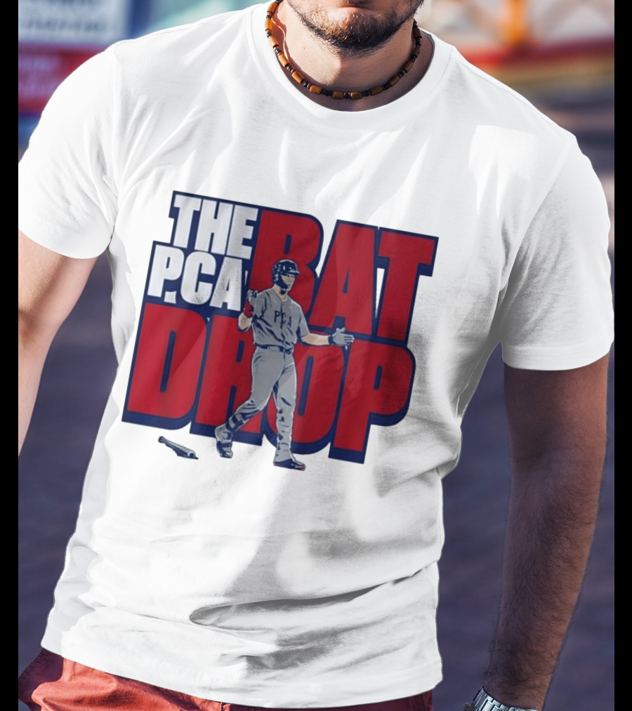 The PCA Bat Drop Pete Crow Armstrong Chicago Cubs T-Shirt