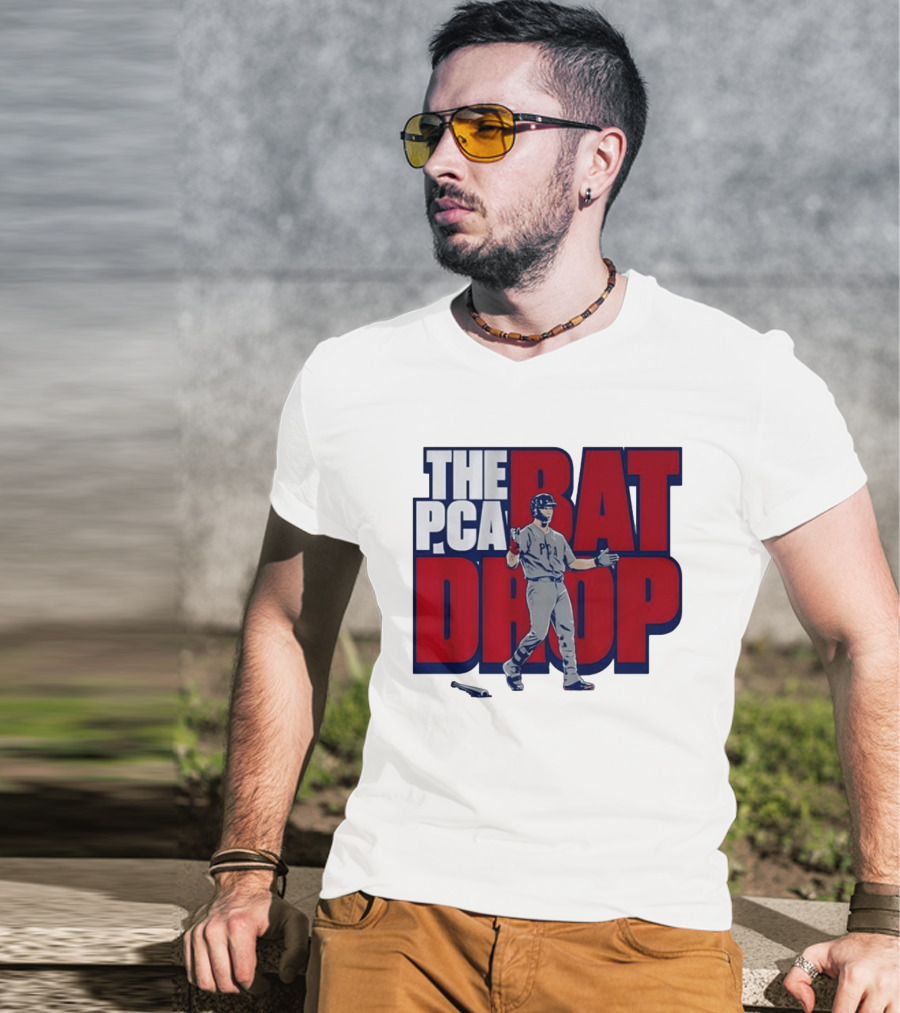 The PCA Bat Drop Pete Crow Armstrong Chicago Cubs T-Shirt
