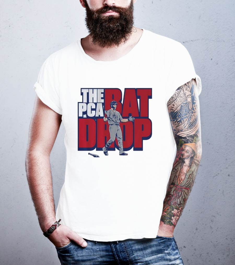 The PCA Bat Drop Pete Crow Armstrong Chicago Cubs T-Shirt