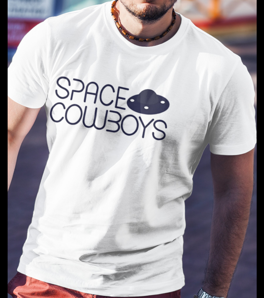 Space Cowboys UFO Sci Fi Cowboy Fusion T-Shirt