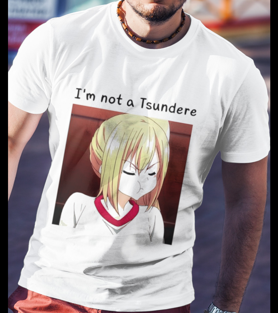 I'm Not A Tsundere Mai Kawakami Anime Character Expression T-Shirt