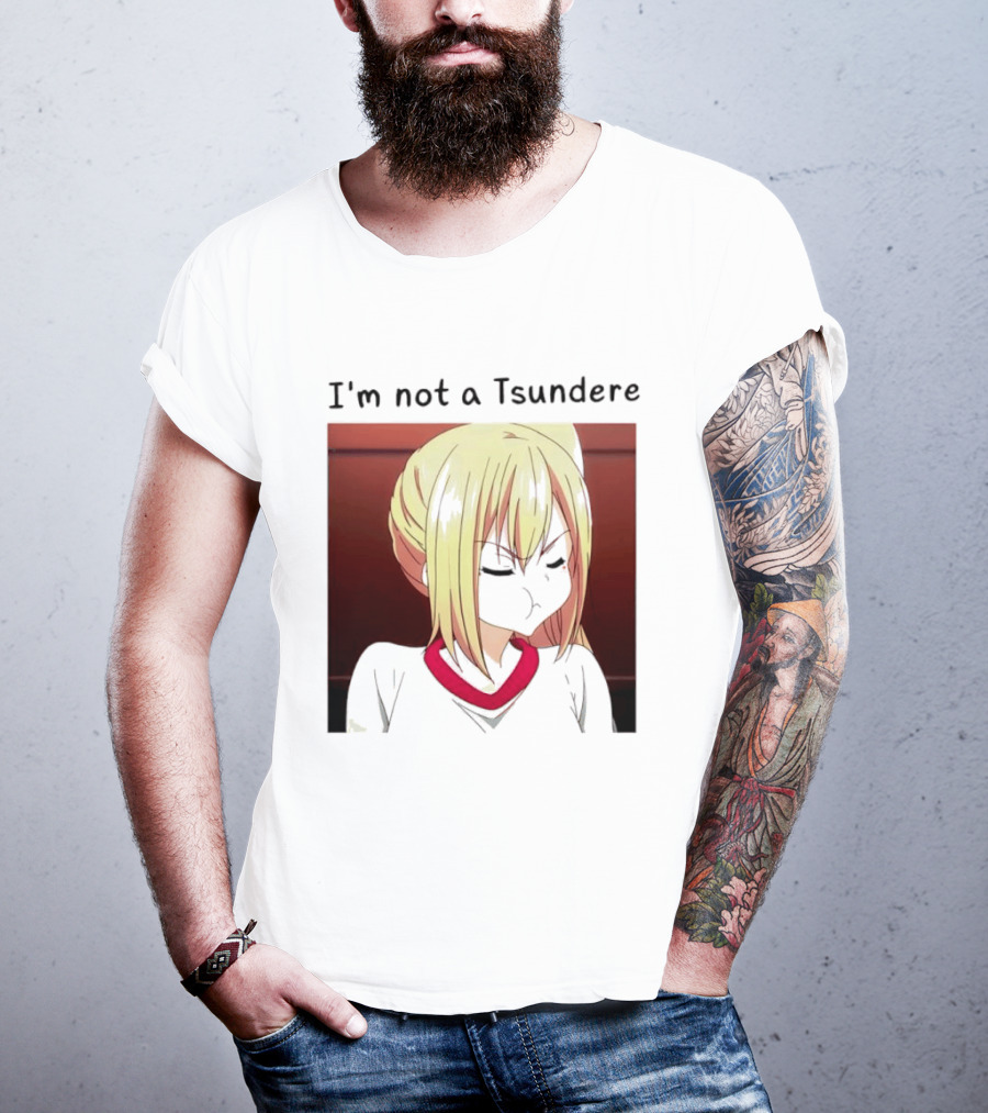 I'm Not A Tsundere Mai Kawakami Anime Character Expression T-Shirt