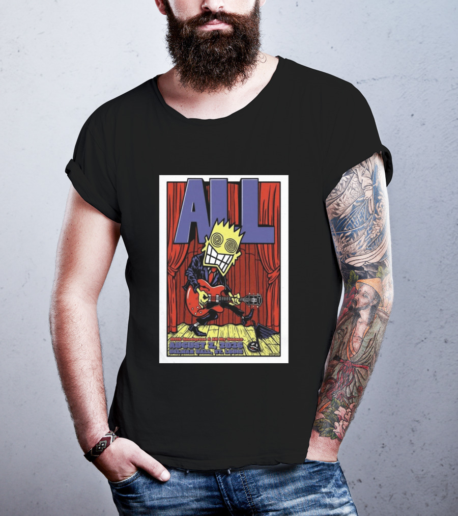 ALL Band August 21 2026 Delmar Hall St Louis With Snodgrass And All My Senses T-Shirt