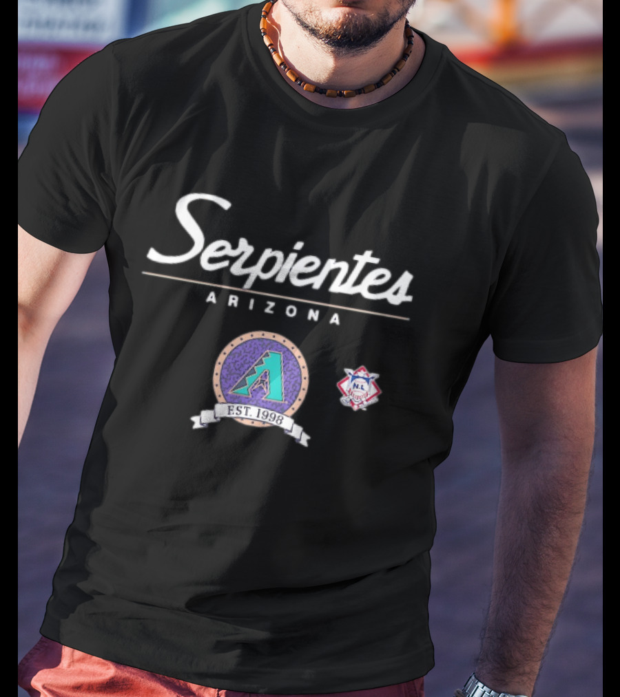 Arizona Serpientes Diamondbacks Est 1998 MLB Baseball NL T-Shirt