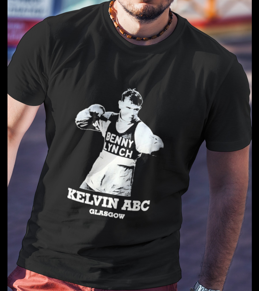 Benny Lynch Kelvin ABC Glasgow Boxing Legend T-Shirt