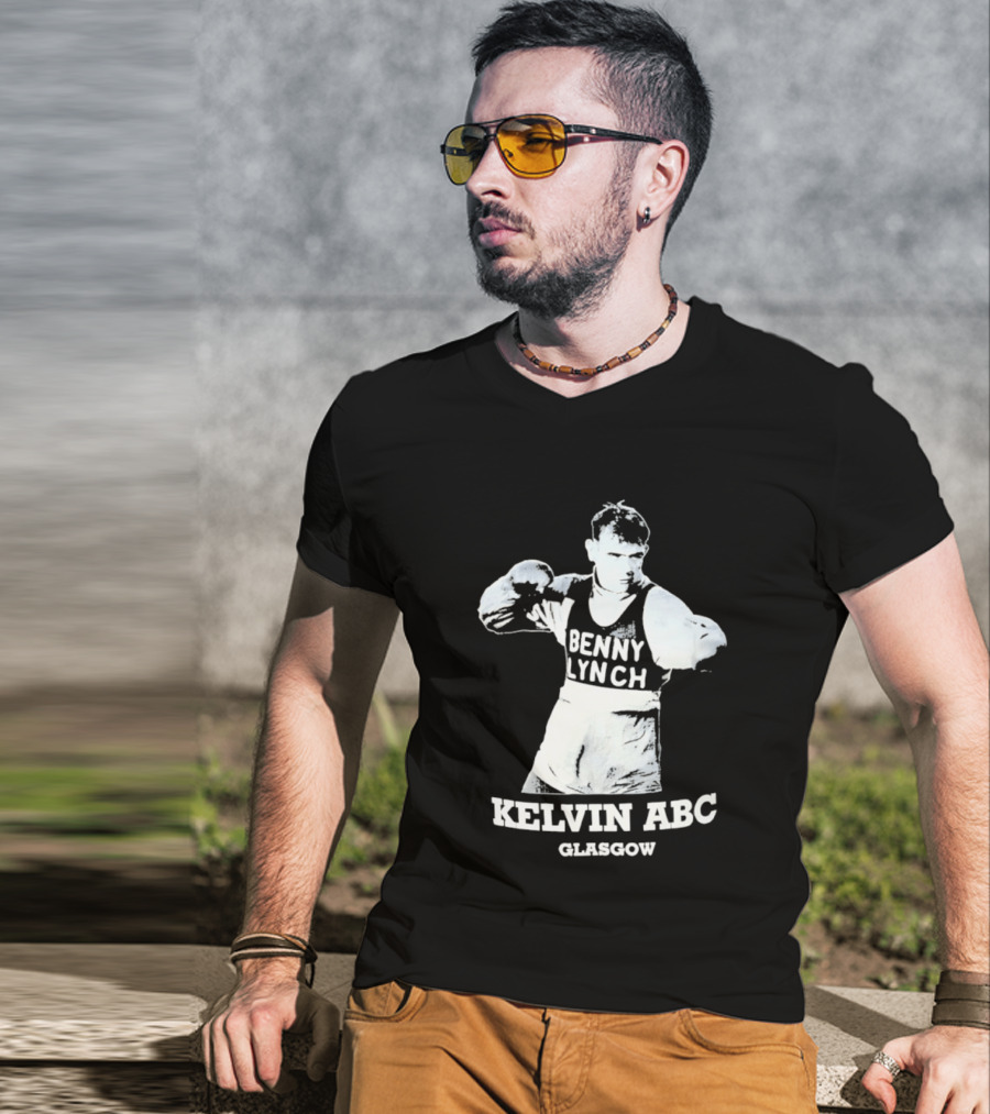 Benny Lynch Kelvin ABC Glasgow Boxing Legend T-Shirt