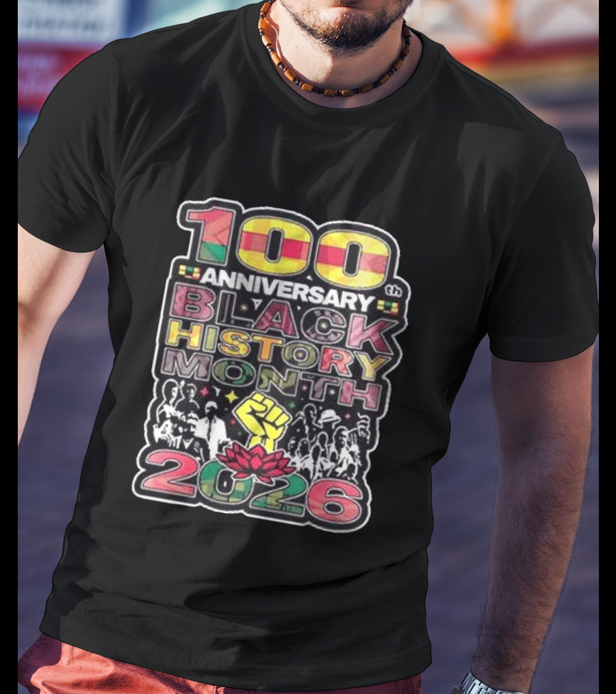 100th Anniversary Black History Month 1926 2026 St Louis Cardinals T-Shirt