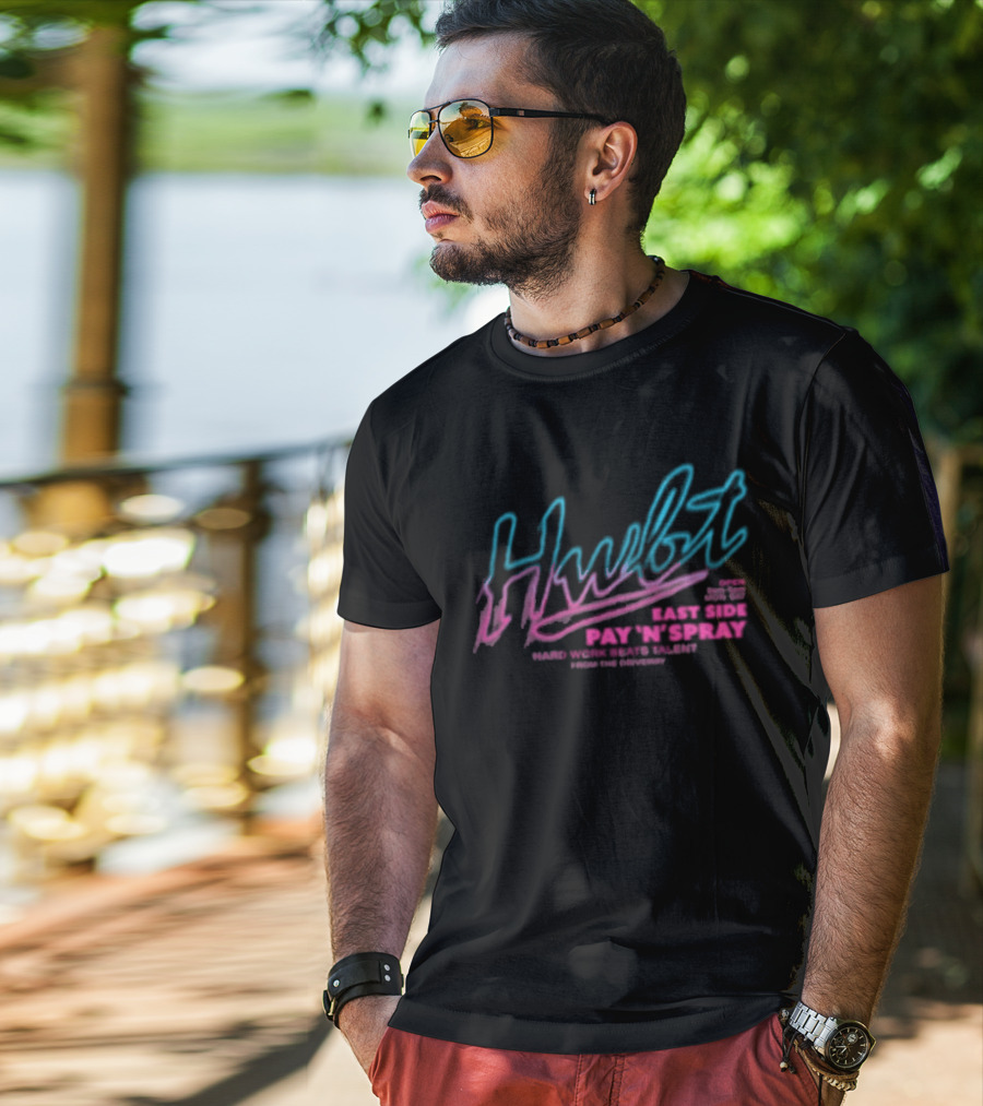 Hwbt Store East Side Oversized Lost And Found Hard To Pretend Knowing Me Knowing You T-Shirt