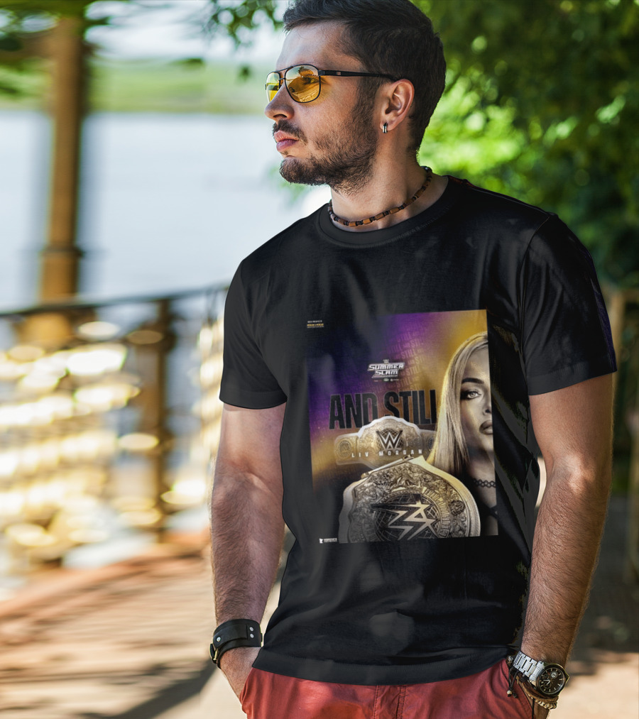 WWE Summer Slam And Still Liv Morgan Championship T-Shirt