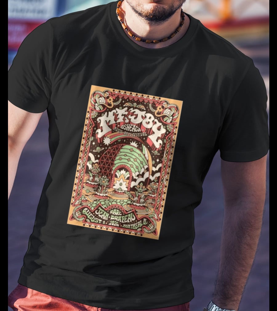 MT. Joy Osheaga Music Arts Festival August 1 2026 Parc Jean Drapeau Montreal T-Shirt