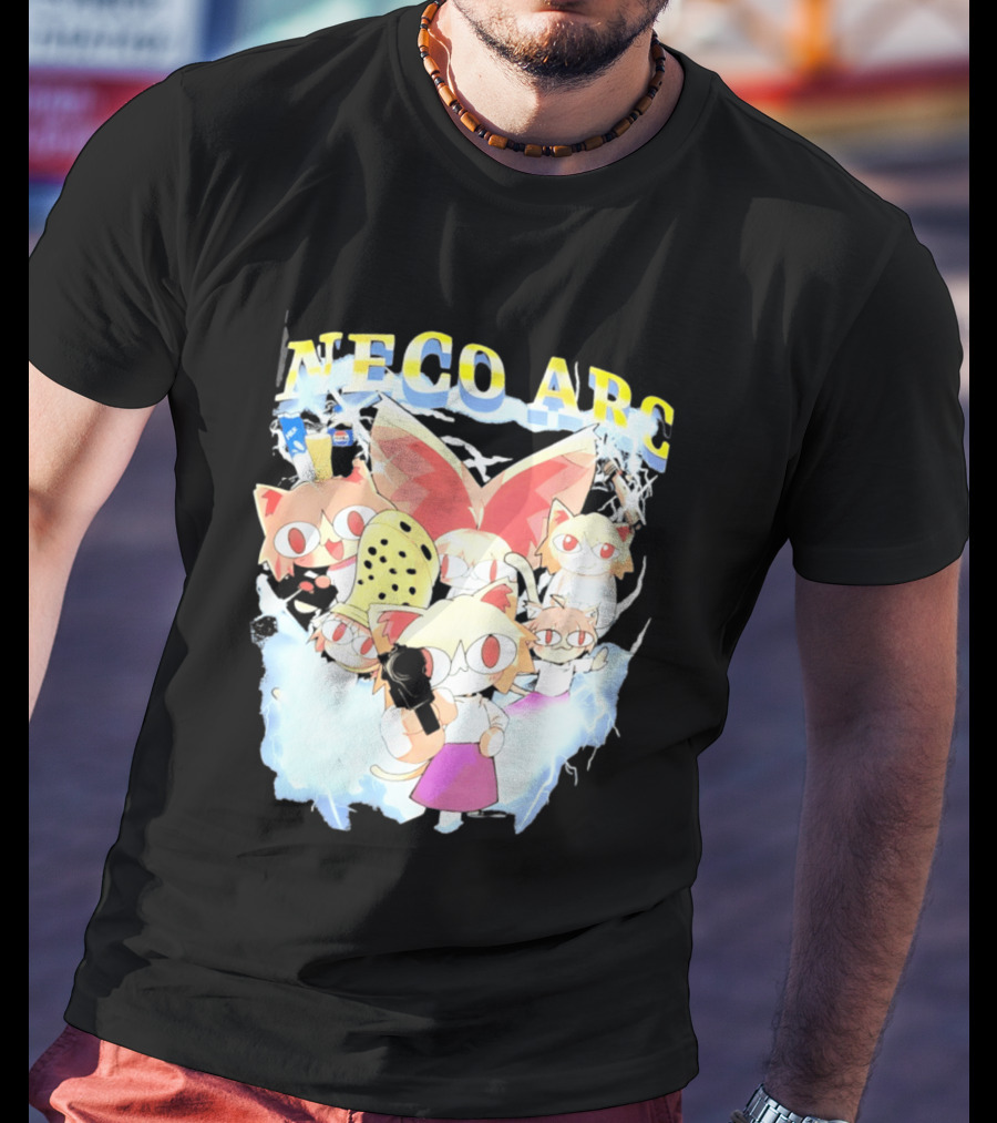 Neco Arc Tsukihime Type Moon Anime Character Collection T-Shirt