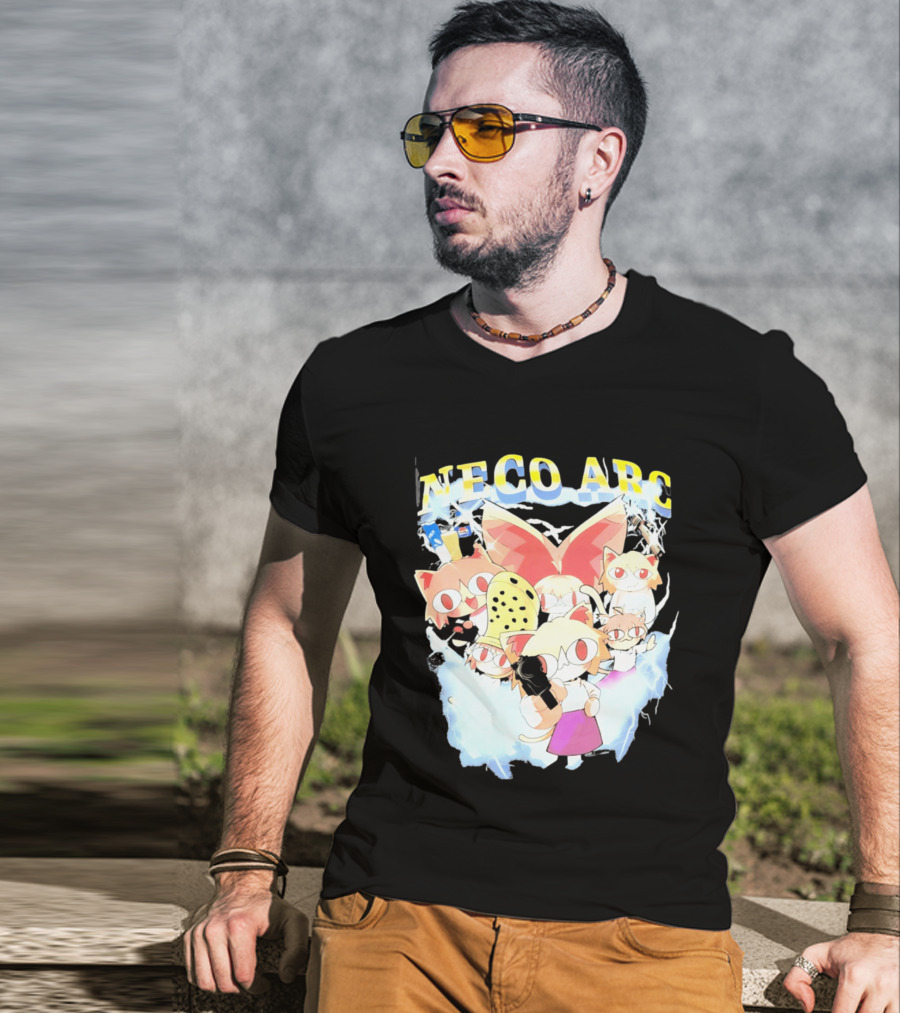 Neco Arc Tsukihime Type Moon Anime Character Collection T-Shirt