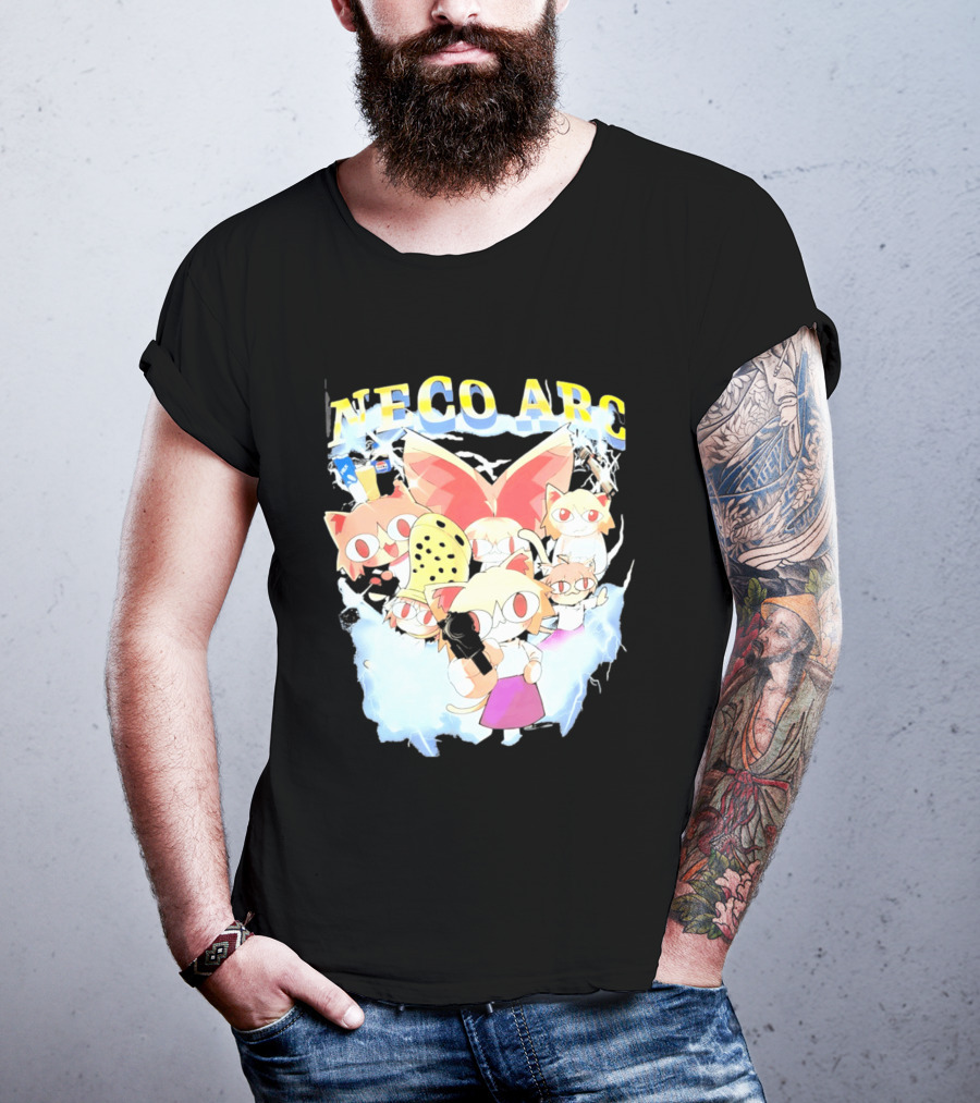 Neco Arc Tsukihime Type Moon Anime Character Collection T-Shirt