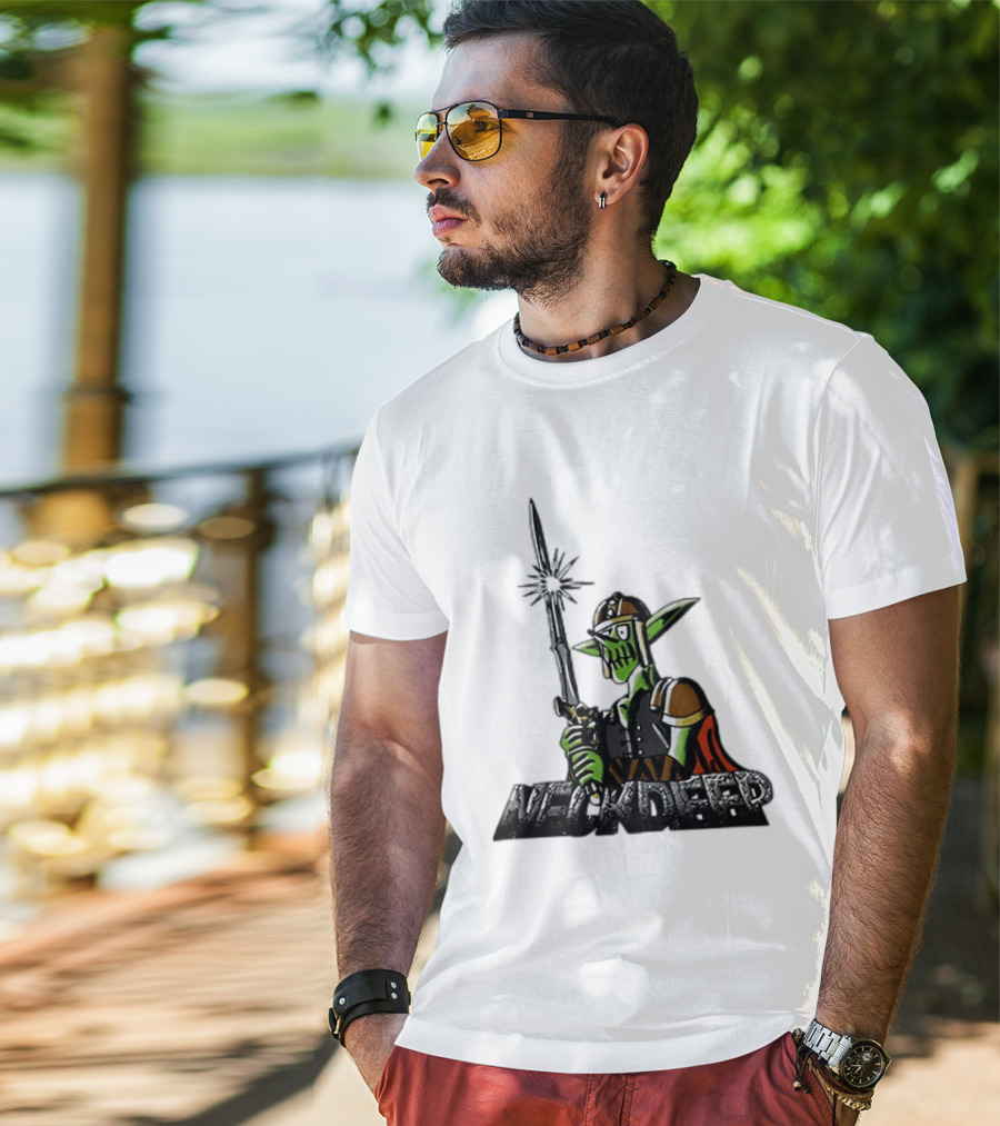 Neck Deep Goblin Warrior Pop Punk Band Fantasy Sword T-Shirt