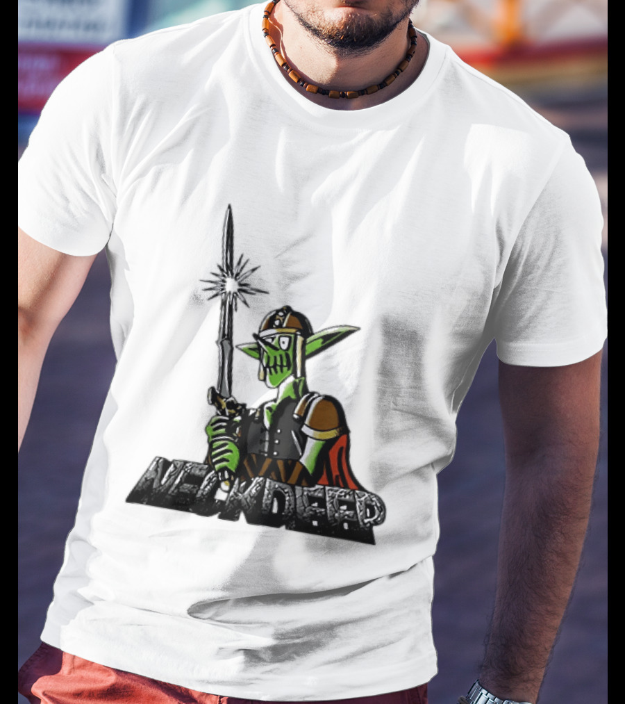 Neck Deep Goblin Warrior Pop Punk Band Fantasy Sword T-Shirt