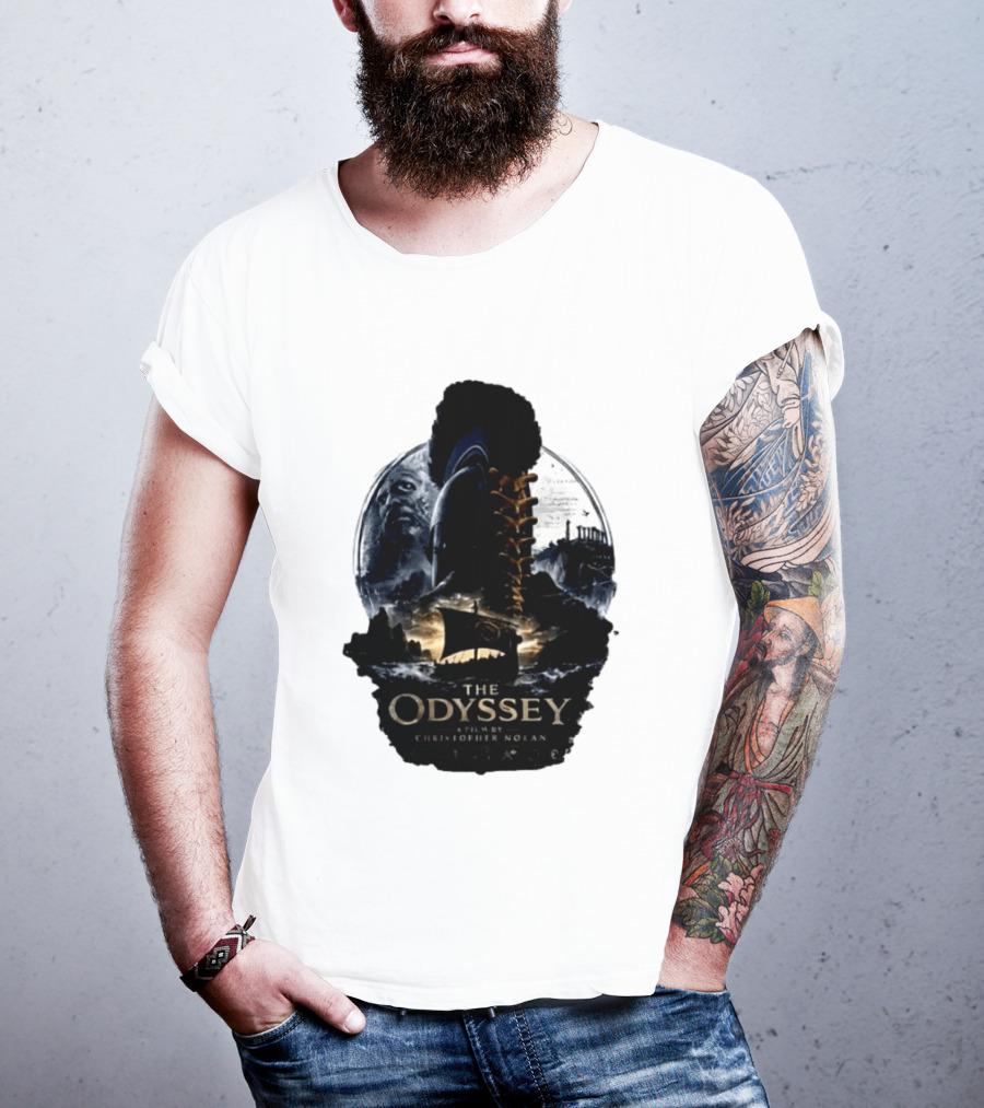 The Odyssey Film By Christopher Nolan Featuring Odysseus Mythical Hero T-Shirt