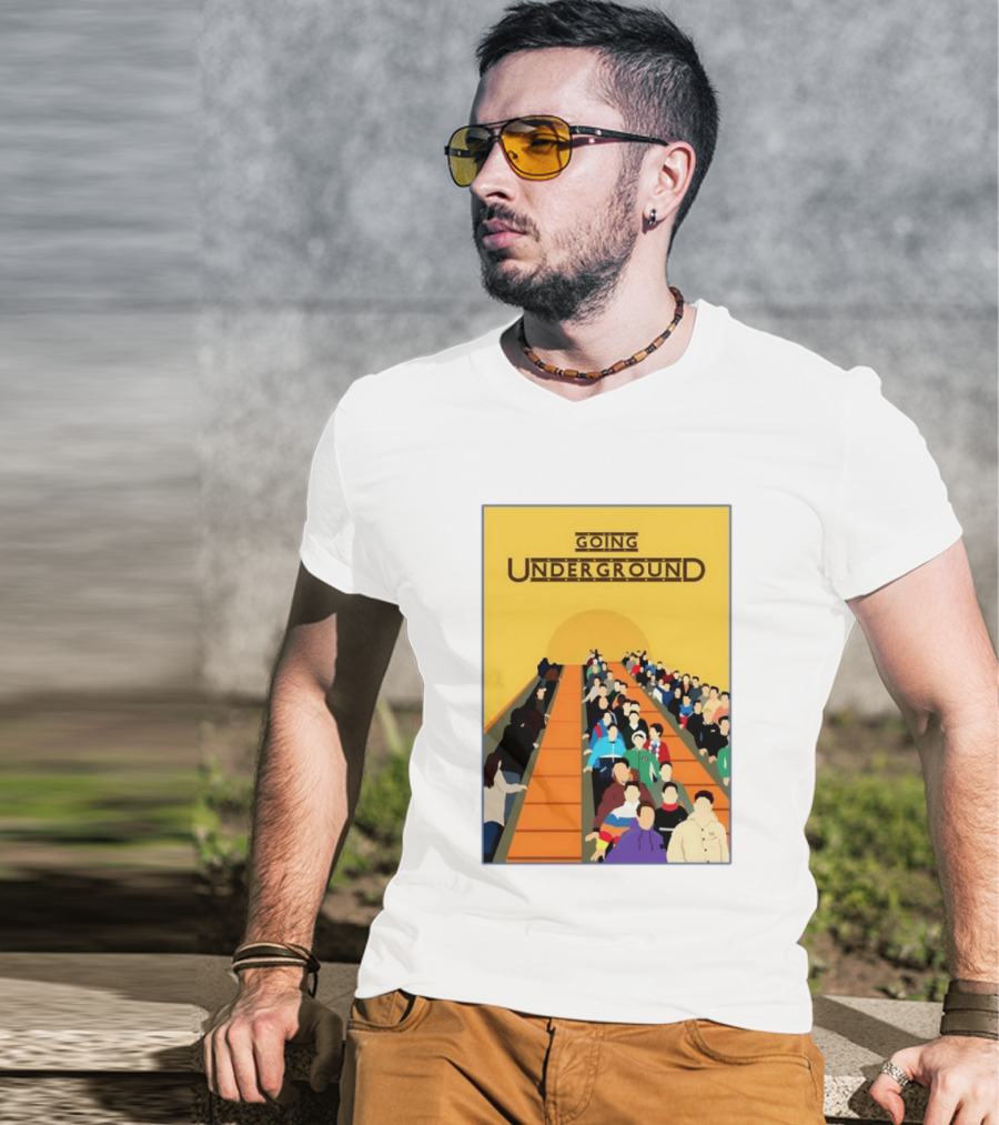 The Jam Going Underground Mod Culture Casuals Terrace Youth Football T-Shirt