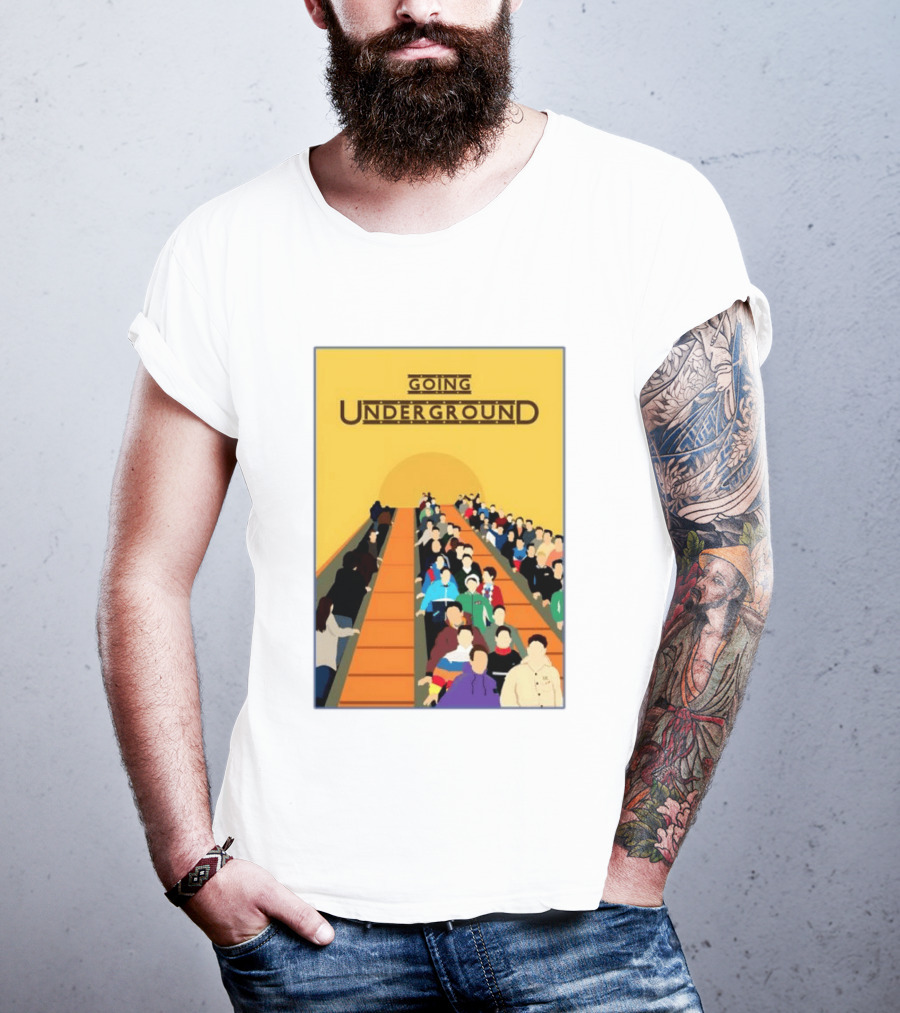 The Jam Going Underground Mod Culture Casuals Terrace Youth Football T-Shirt