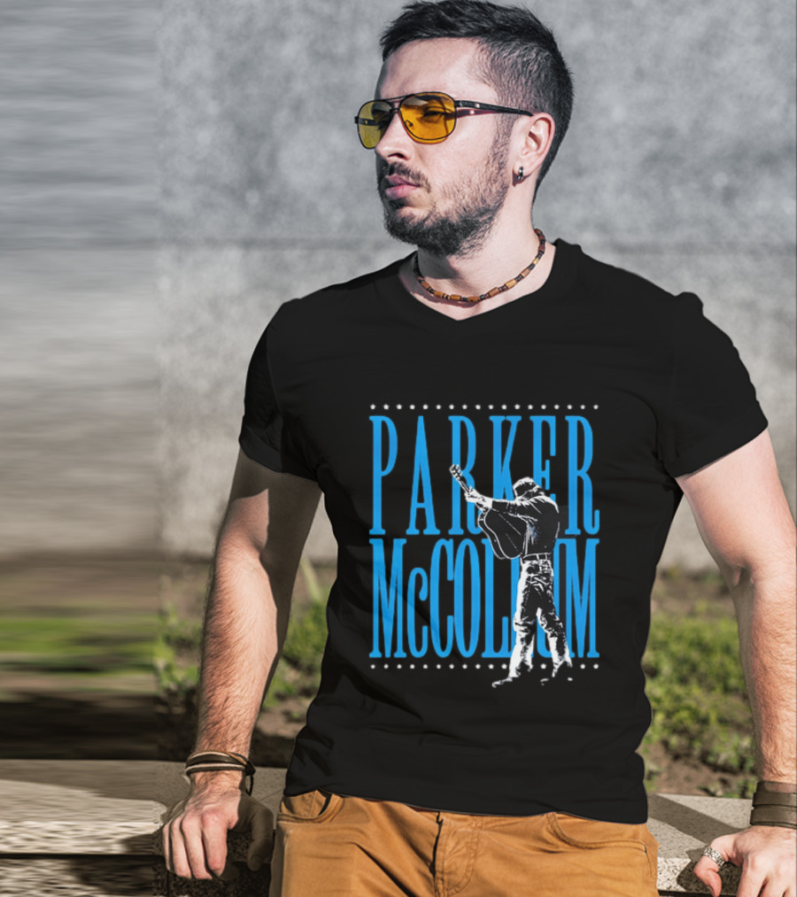 Parker McCollum Country Music Star Singer Guitar T-Shirt
