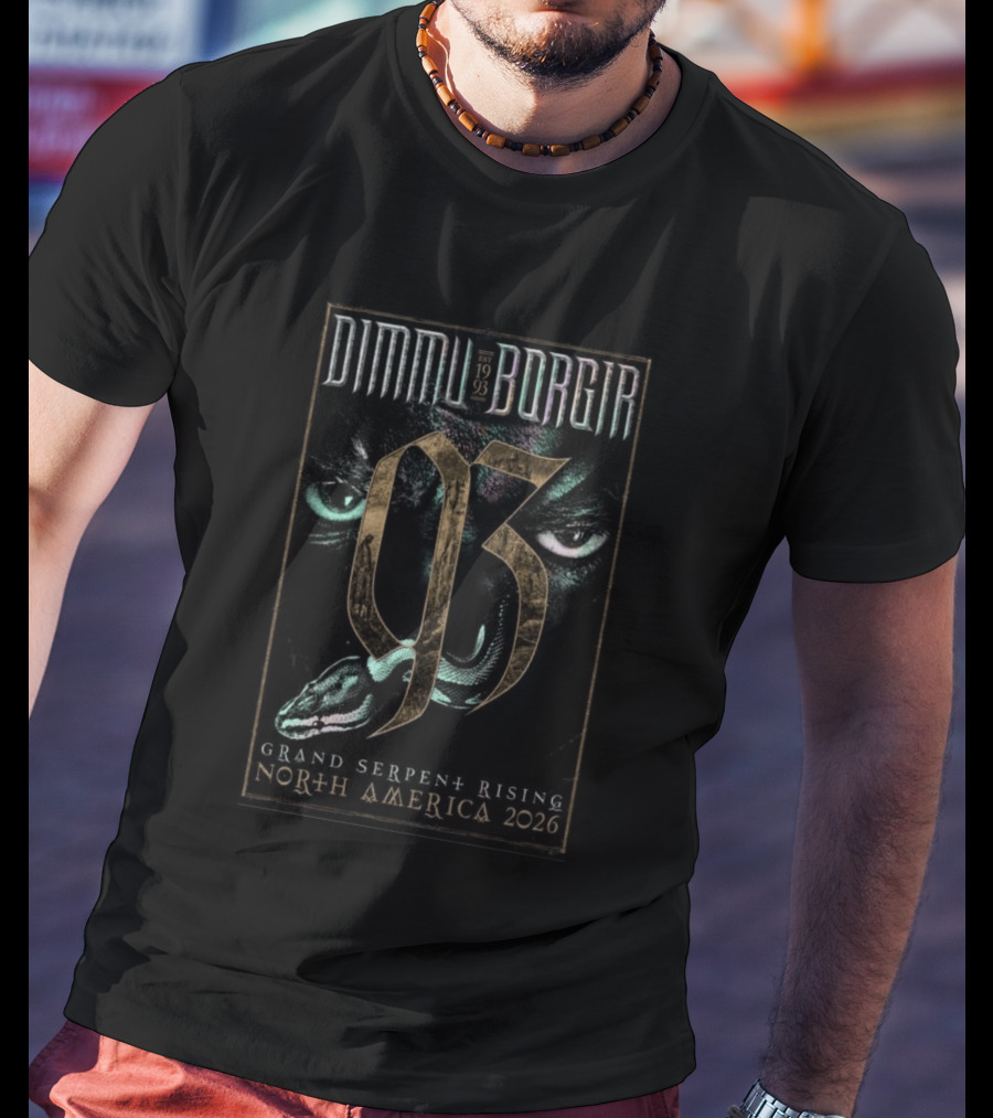 Dimmu Borgir 93 Grand Serpent Rising North America 2026 T-Shirt