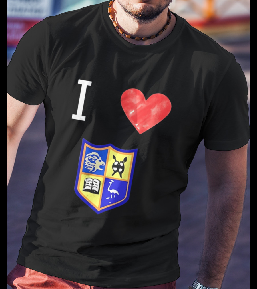I Love University Of Zimbabwe UZ Harare Lion Emblem Crest T-Shirt