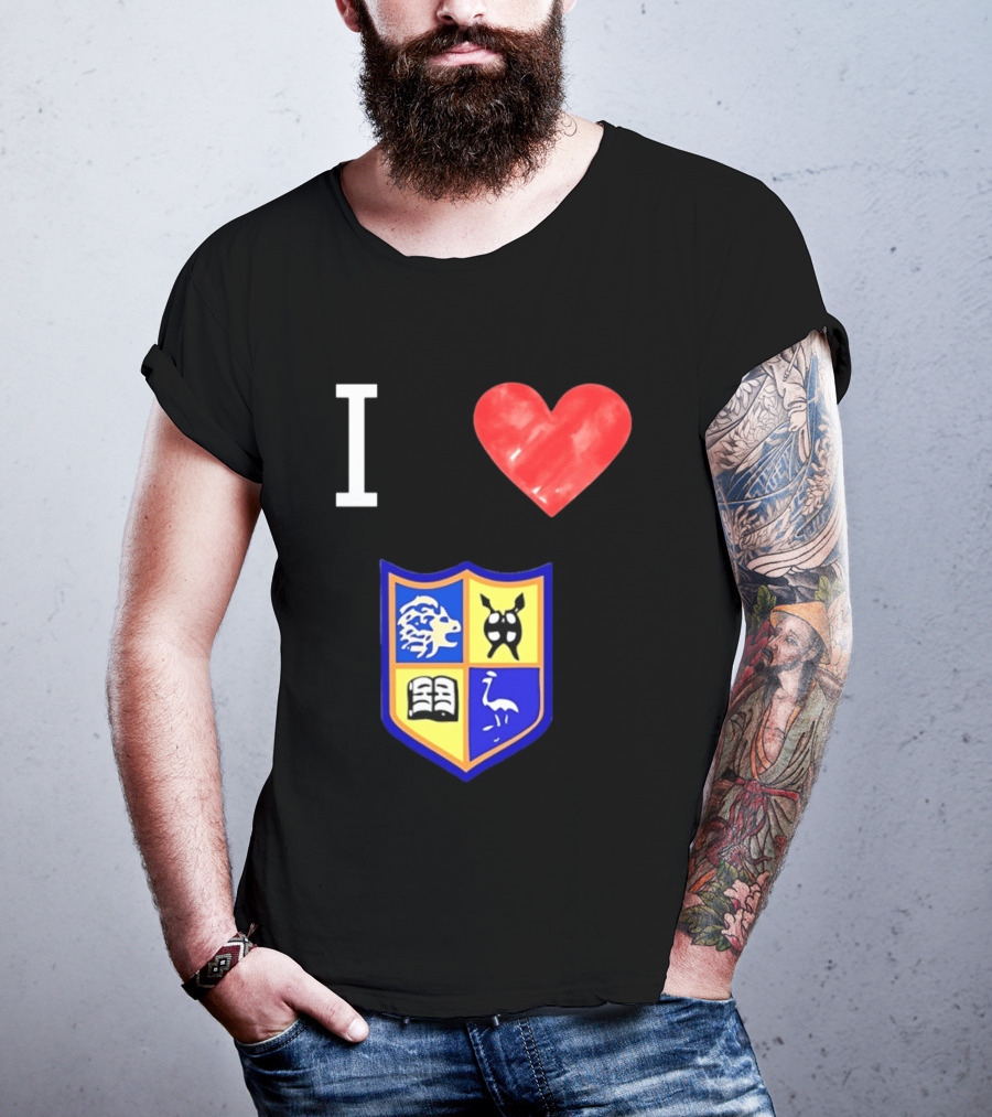 I Love University Of Zimbabwe UZ Harare Lion Emblem Crest T-Shirt
