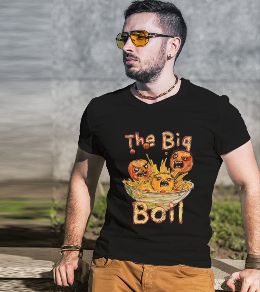 Kt8 Store Spag Heddy The Big Boil Scribble Black T-Shirt
