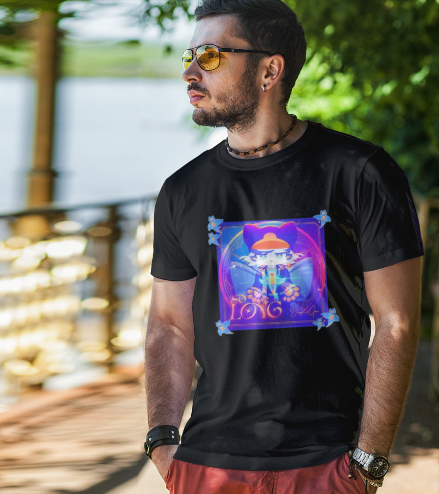 So Long YonKaGor Vibrant Anime Cat With Butterfly Aura T-Shirt