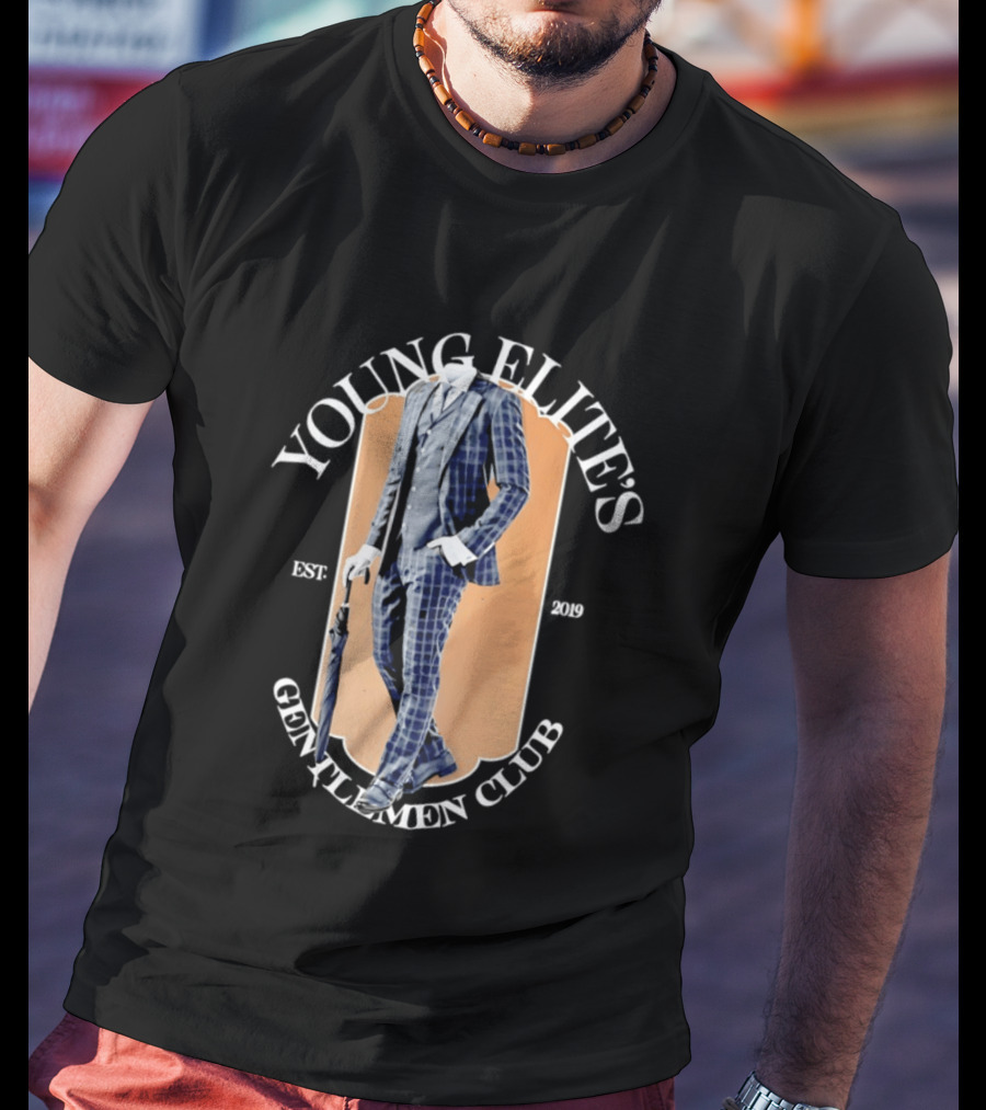 Young Elite's Gentlemen Club Est 2019 Suit T-Shirt
