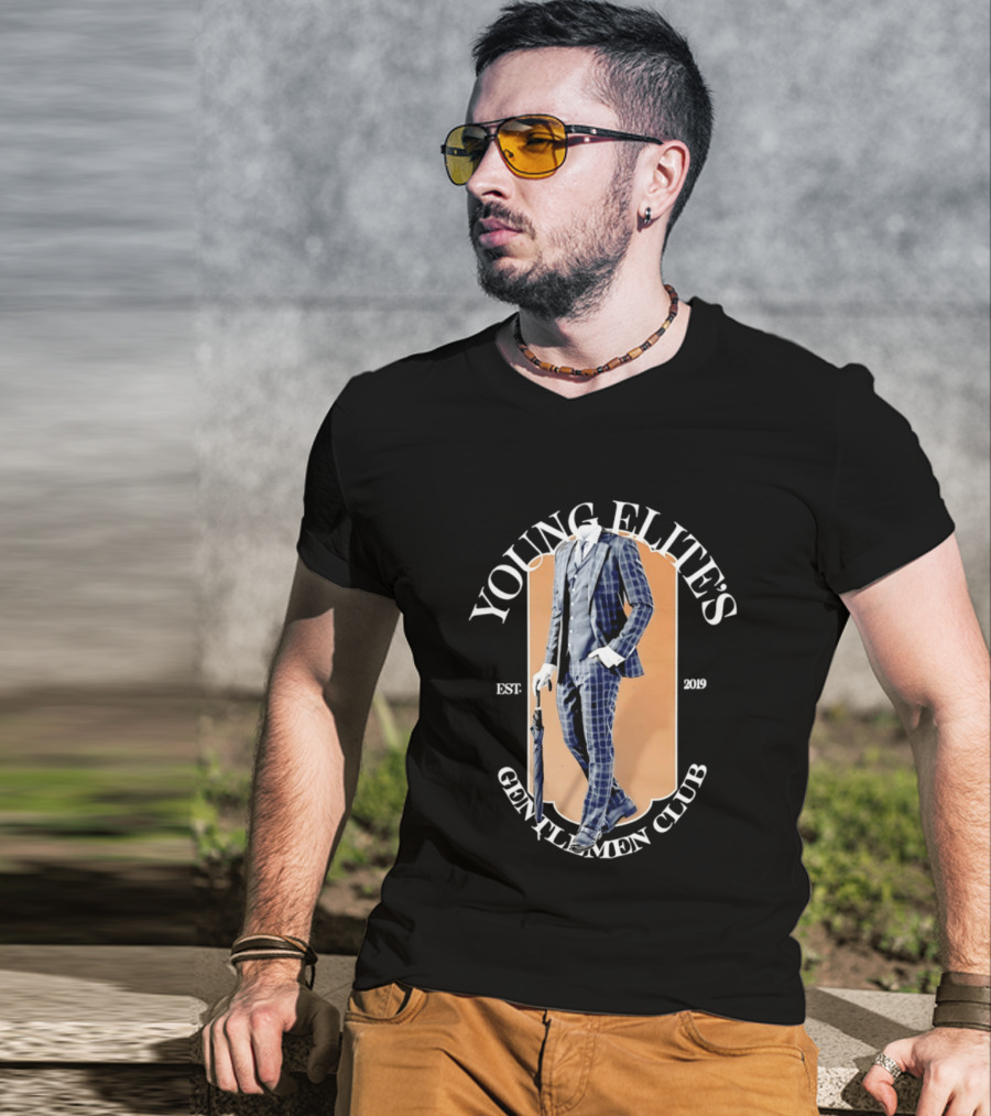 Young Elite's Gentlemen Club Est 2019 Suit T-Shirt