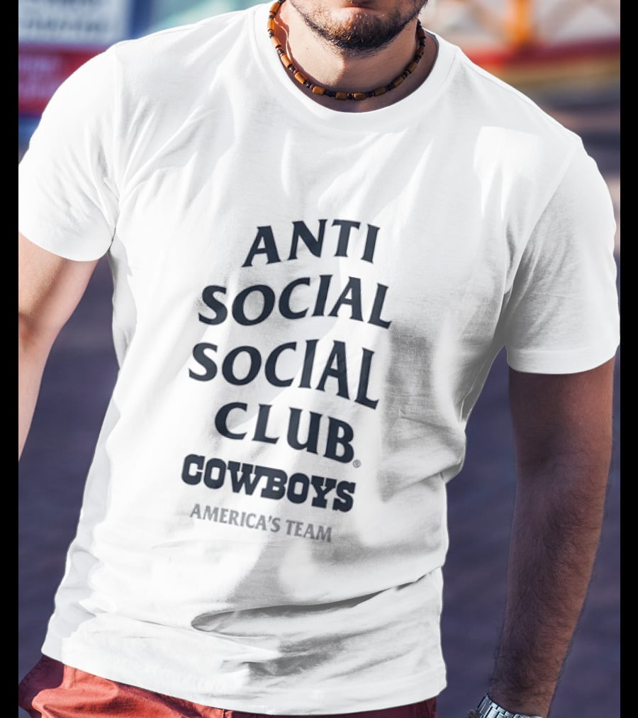 Anti Social Social Club Cowboys America's Team T-Shirt