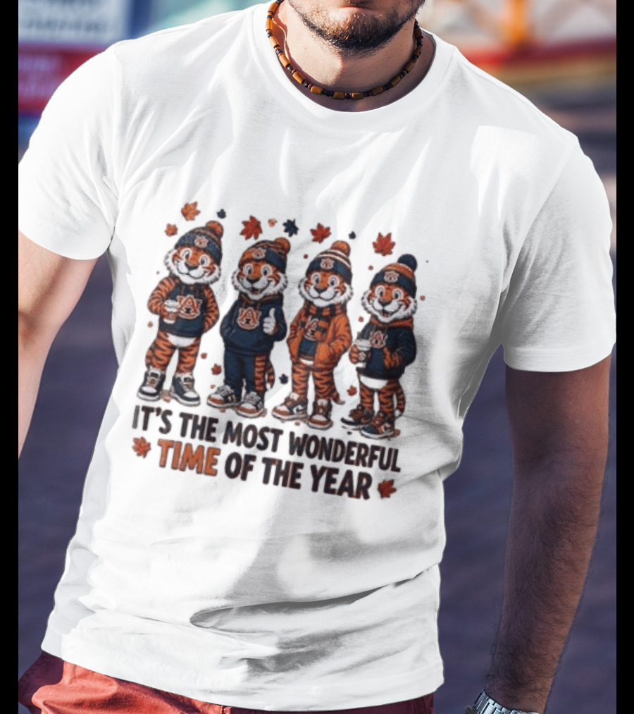 Auburn Tigers It's The Most Wonderful Time Of The Year T-Shirt
