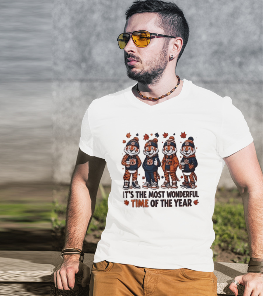 Auburn Tigers It's The Most Wonderful Time Of The Year T-Shirt