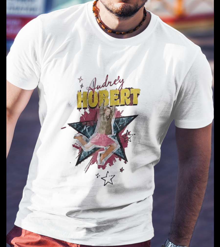 Audrey Hubert The Staircase To Stardom Tour Jumping Starburst T-Shirt
