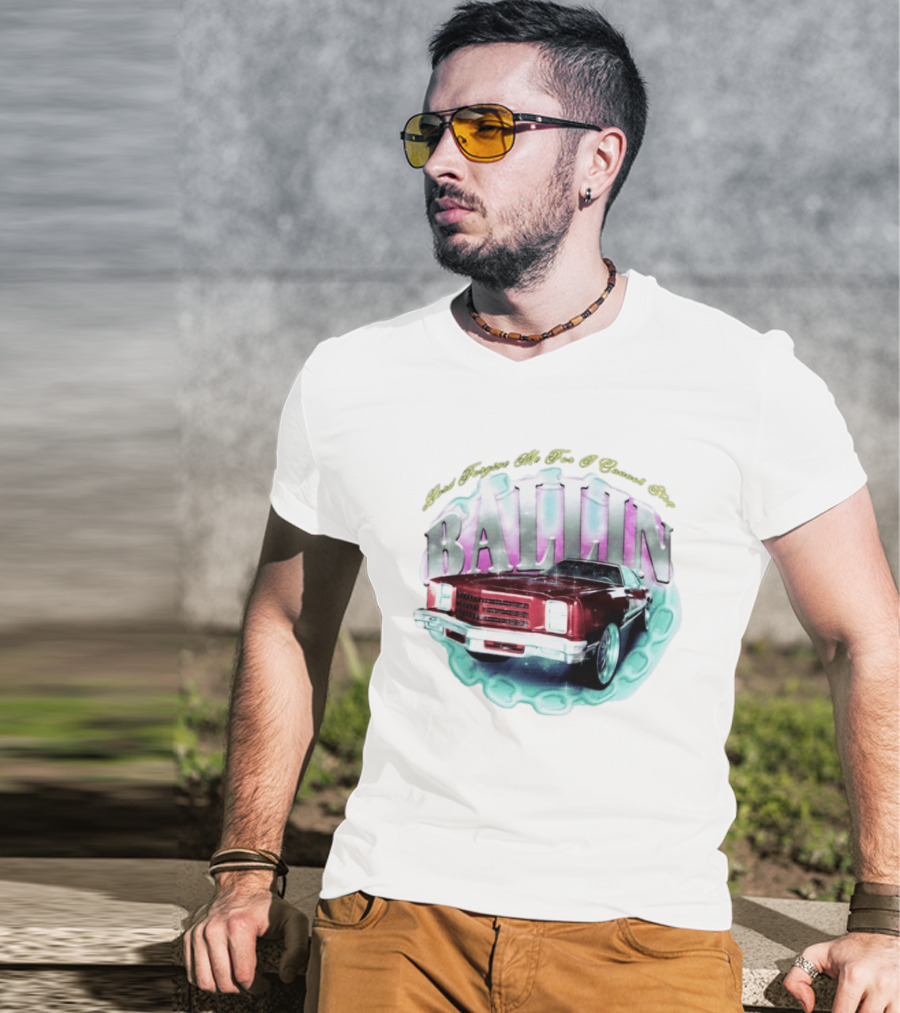 Chevrolet Monte Carlo Lord Forgive Me I Cannot Stop Ballin Car T-Shirt