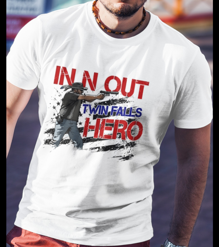 IN N OUT Twin Falls Hero Jordan Salinas T-Shirt