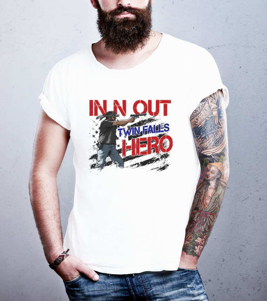IN N OUT Twin Falls Hero Jordan Salinas T-Shirt