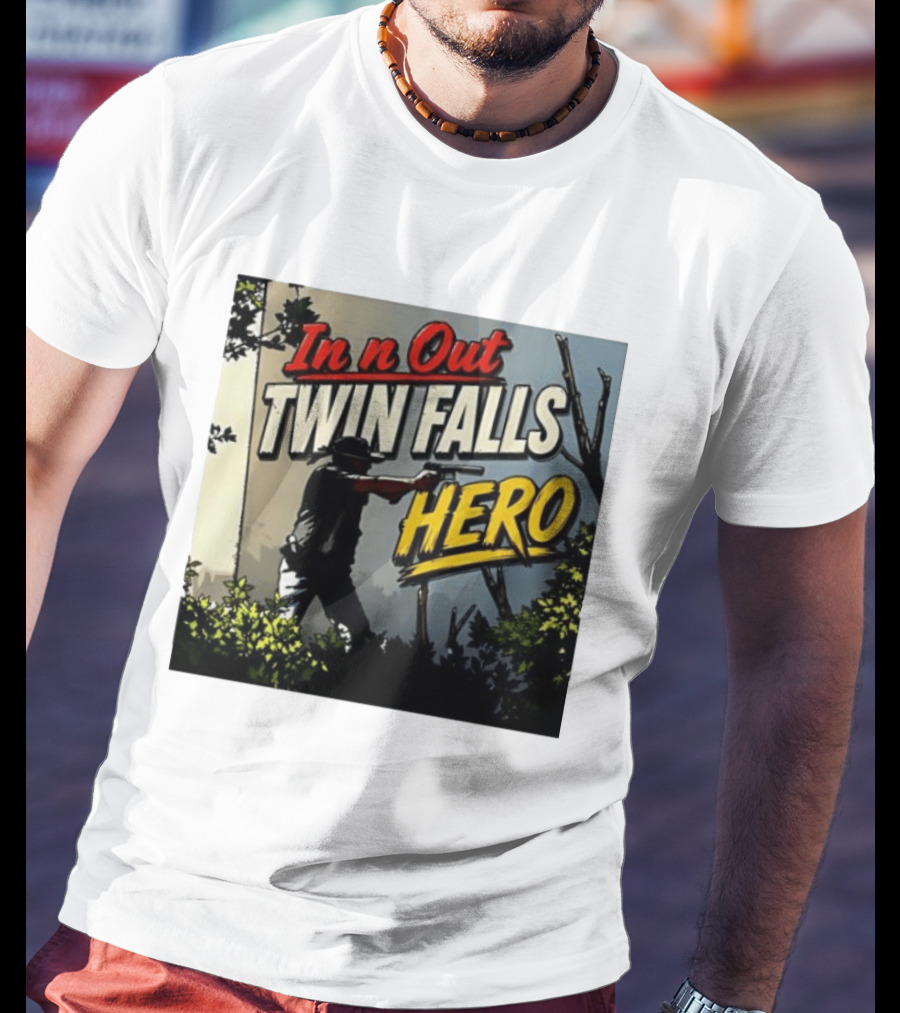In N Out Twin Falls Hero Jordan Salinas 2026 T-Shirt