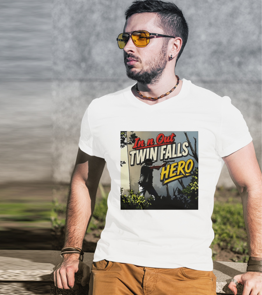 In N Out Twin Falls Hero Jordan Salinas 2026 T-Shirt