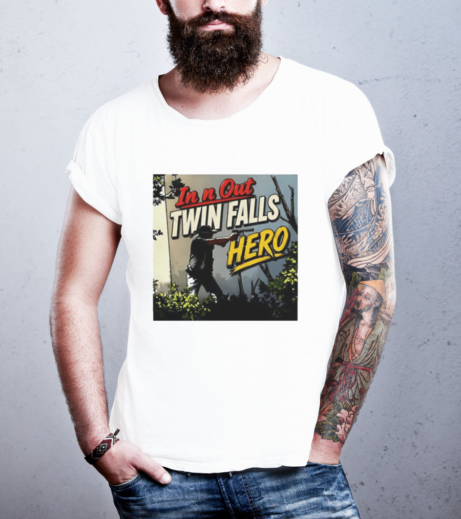 In N Out Twin Falls Hero Jordan Salinas 2026 T-Shirt