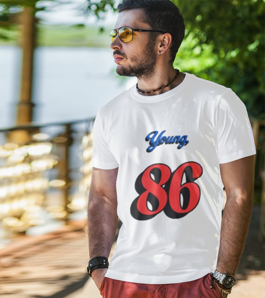Owl City Store Young 86 Baseball 3 4 Sleeve T-Shirt