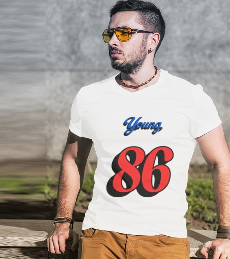 Owl City Store Young 86 Baseball 3 4 Sleeve T-Shirt