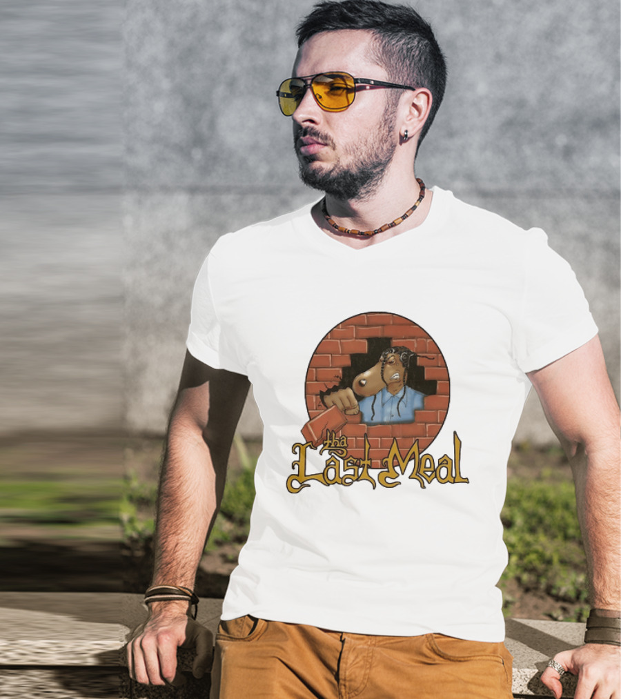 Tha Last Meal West Coast Hip Hop Snoop Dogg Brick Wall T-Shirt