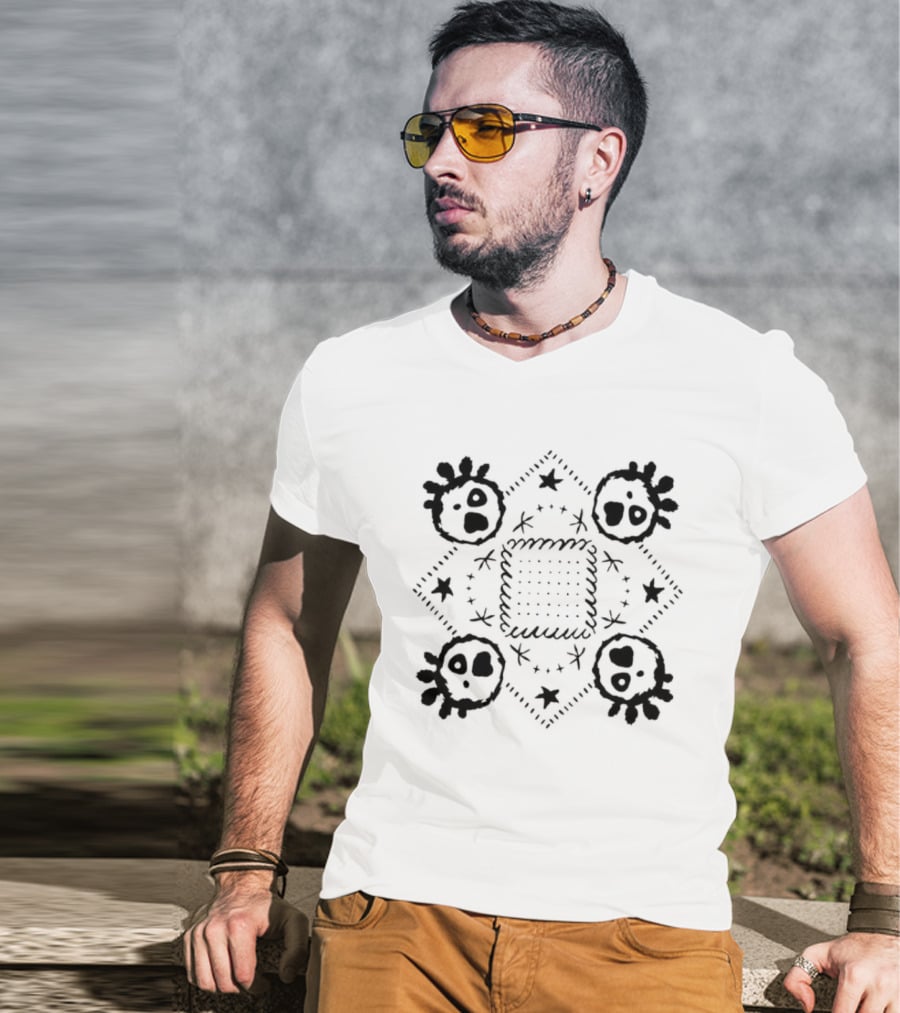 Soot Sprite Mandala Spirited Away Studio Ghibli T-Shirt