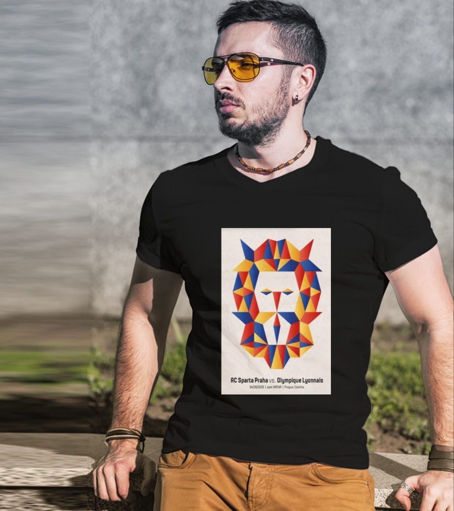 AC Sparta Praha Vs Olympique Lyonnais 2026 Epet ARENA Prague August 4 T-Shirt
