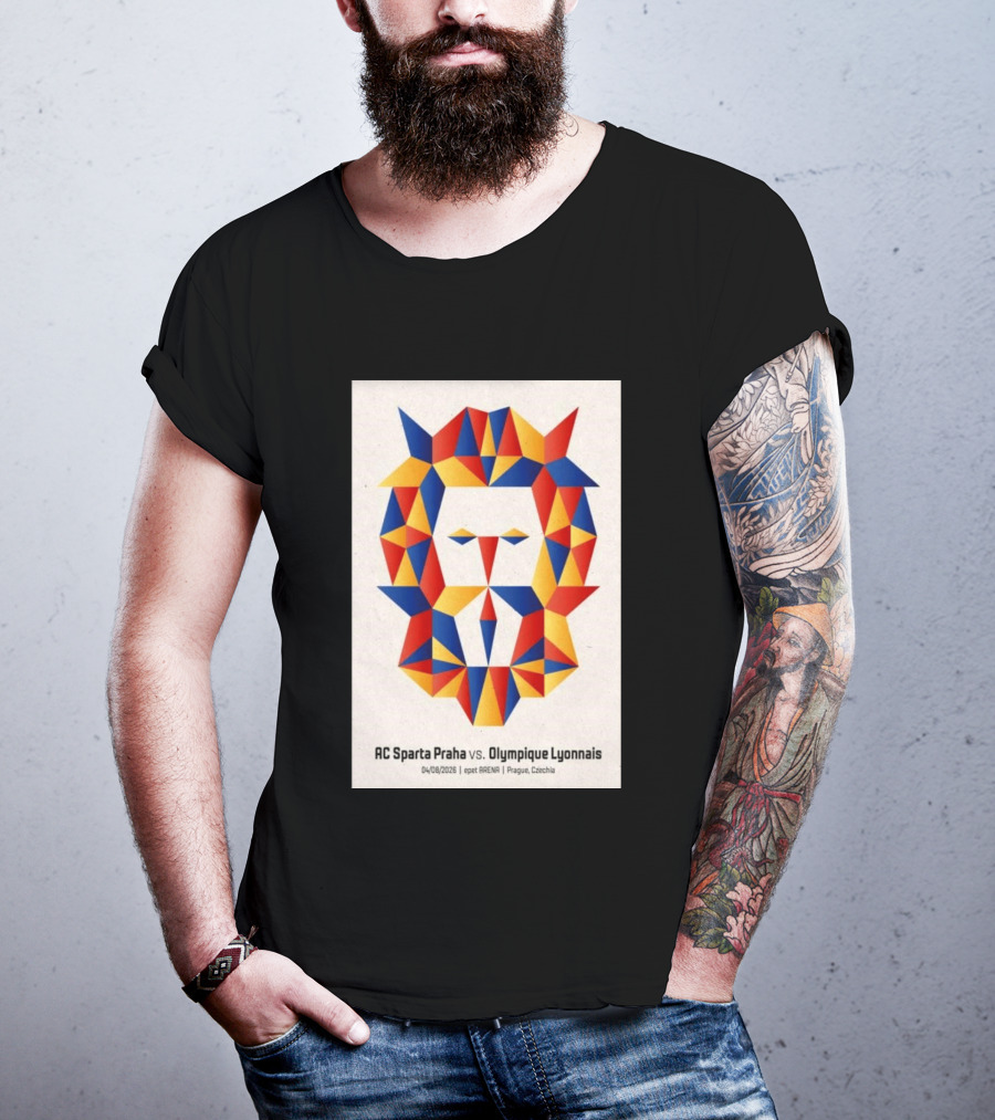 AC Sparta Praha Vs Olympique Lyonnais 2026 Epet ARENA Prague August 4 T-Shirt