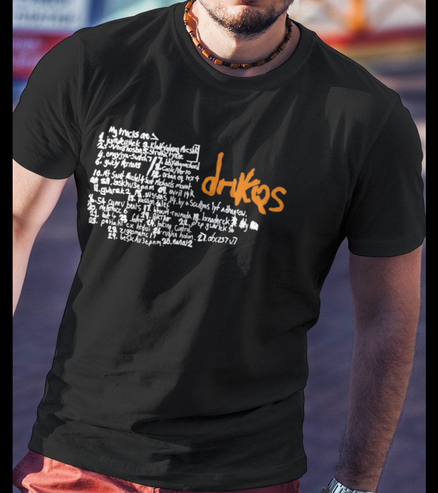 Aphex Twin Drukqs Tracklist Richard D James Brown T-Shirt