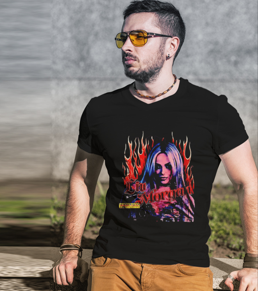 Liv Morgan WWE SummerSlam Minnesota Flames Wrestling T-Shirt